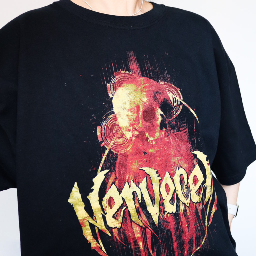 MEN UNISEX BLACK FIRE FESTIVAL TOUR 2009 TEE QUALITY COTTON