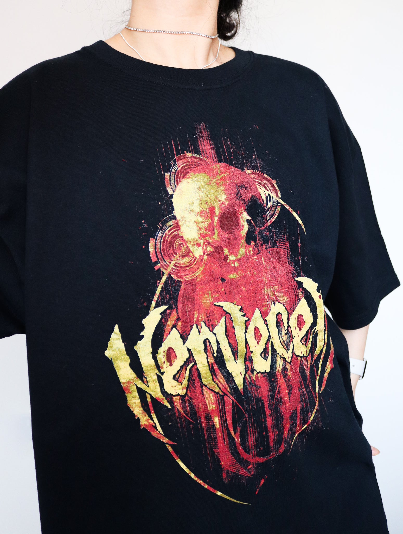 MEN UNISEX BLACK FIRE FESTIVAL TOUR 2009 TEE QUALITY COTTON