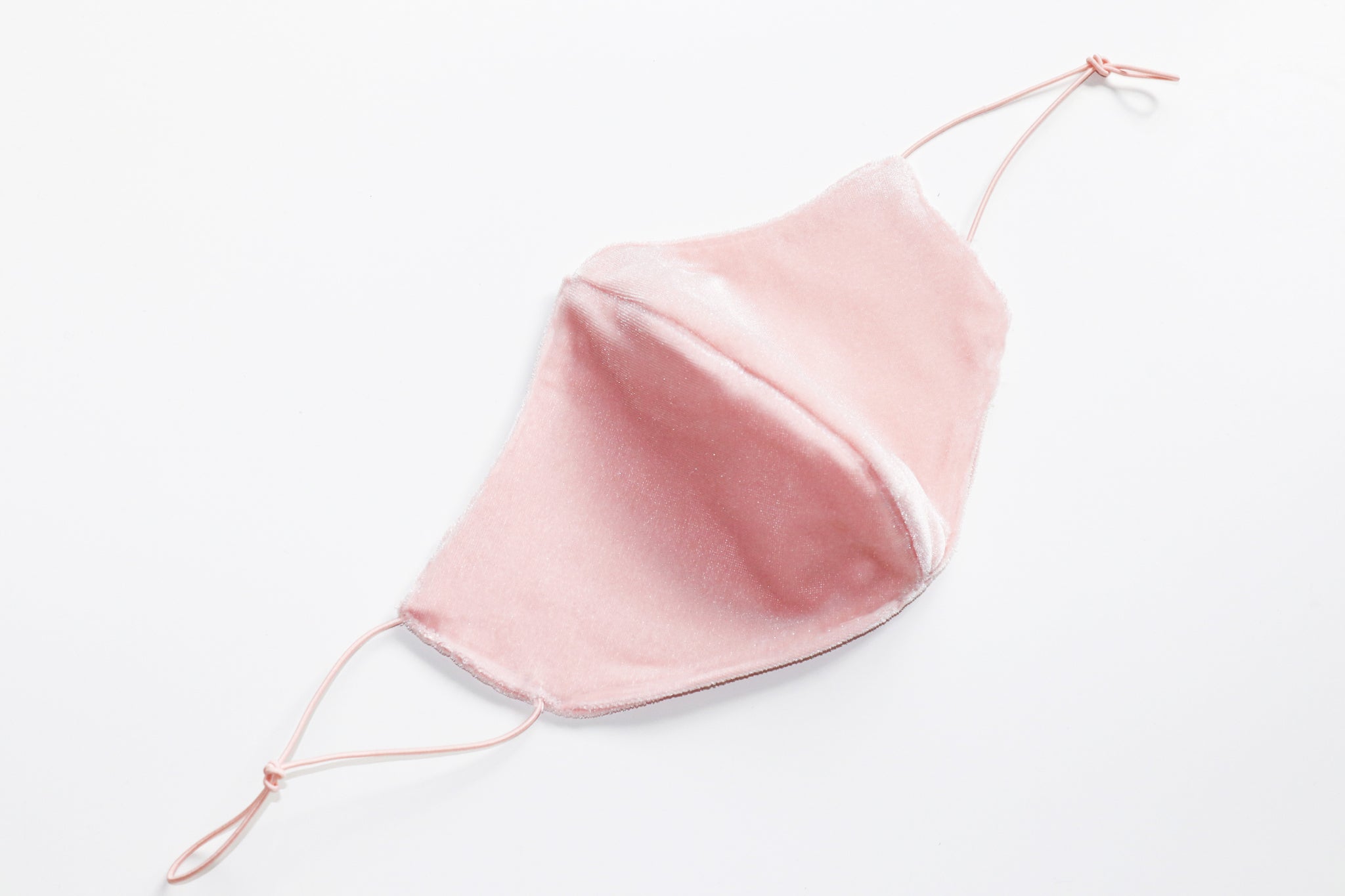 BASIC VELVET 2 LAYERS WITHOUT FILTER POCKET NON MEDICAL TAILOR MADE FACE MASK FOR  TEEN WOMEN LADIES MEN