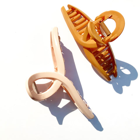 LONG LOOP HAIR CLAW CLIPS