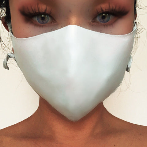 DARK GREY BASIC COTTON 3 LAYERS WITH FILTER POCKET NON MEDICAL TAILOR MADE FACE MASK FOR KID TEEN WOMEN LADIES MEN