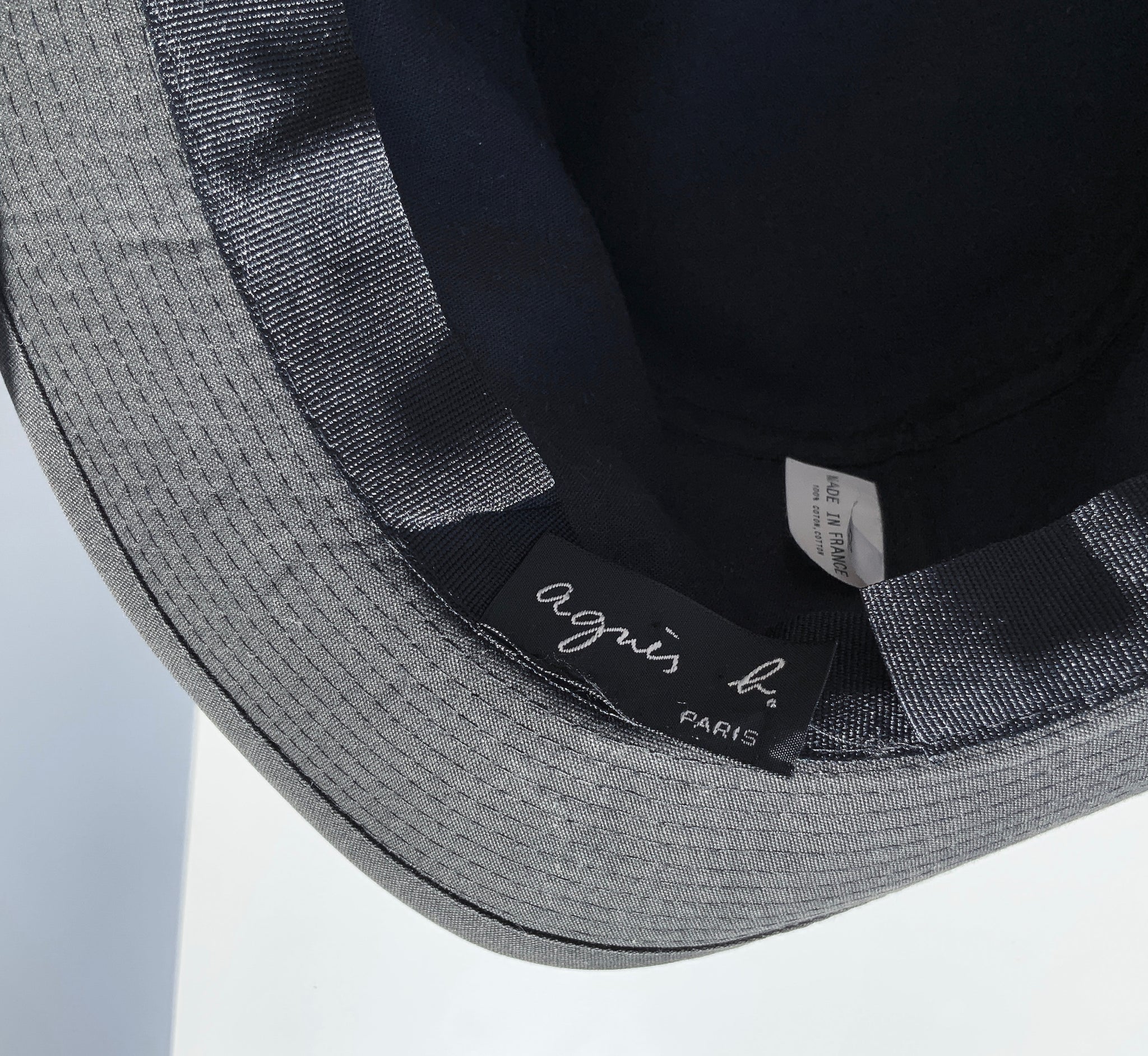 Y2k 00s VINTAGE BLACK AGNES B COWBOY AND FEDORA INSPIRED STYLES HAT