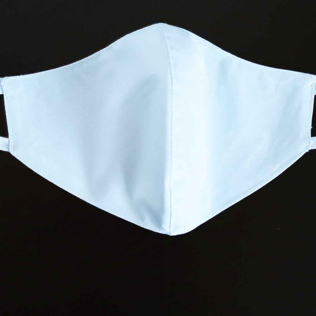 BASIC COTTON 3 LAYERS WITH FILTER POCKET NON MEDICAL TAILOR MADE FACE MASK FOR KID TEEN WOMEN LADIES MEN