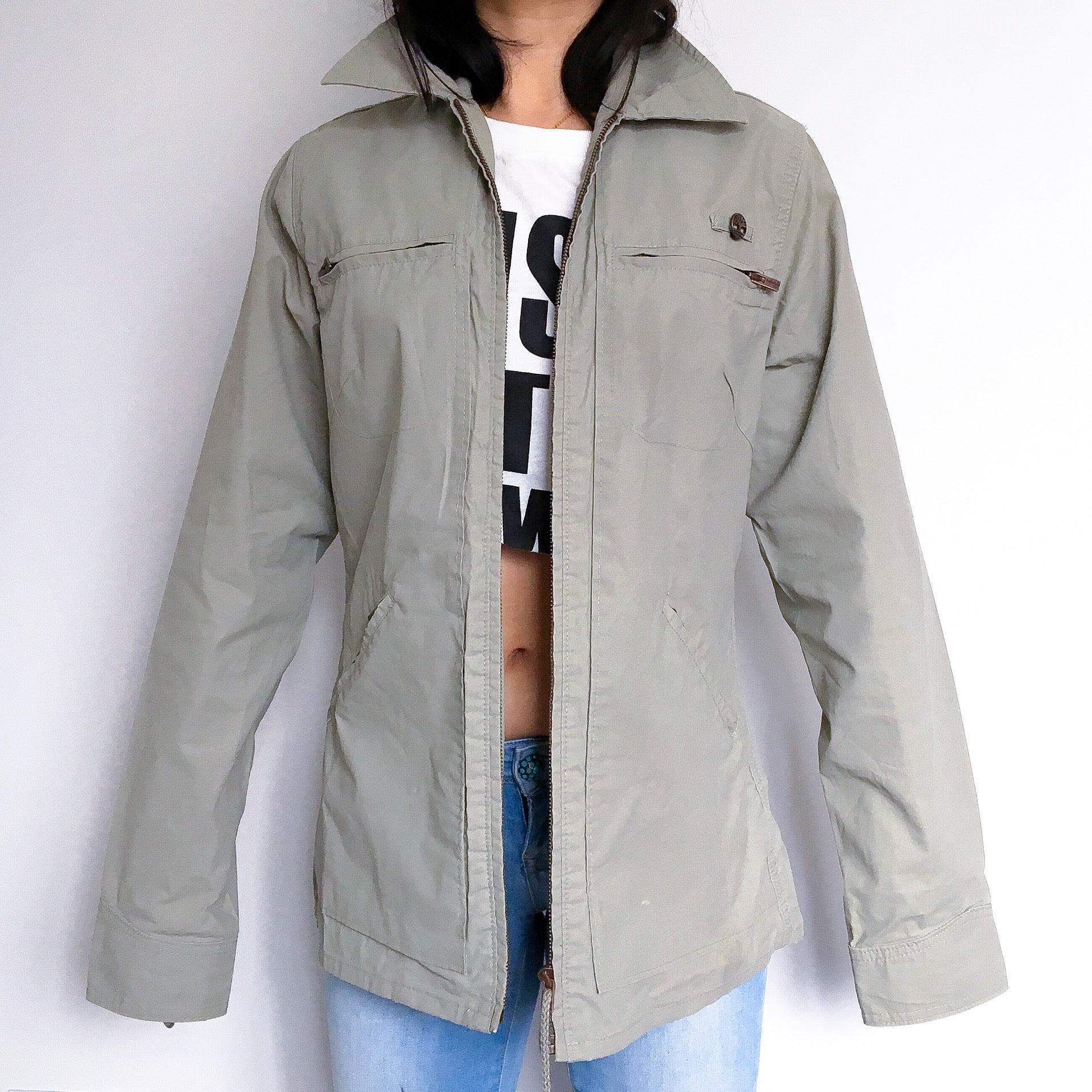 90s Y2k 2000s VINTAGE TIMBERLAND JACKET LIGHTWEIGHT