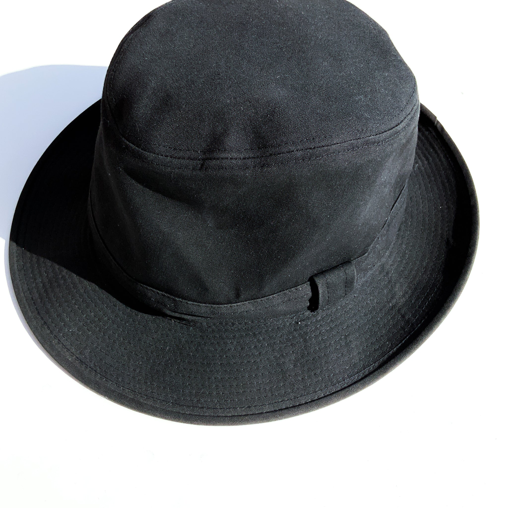 Y2k 00s VINTAGE BLACK AGNES B COWBOY AND FEDORA INSPIRED STYLES HAT