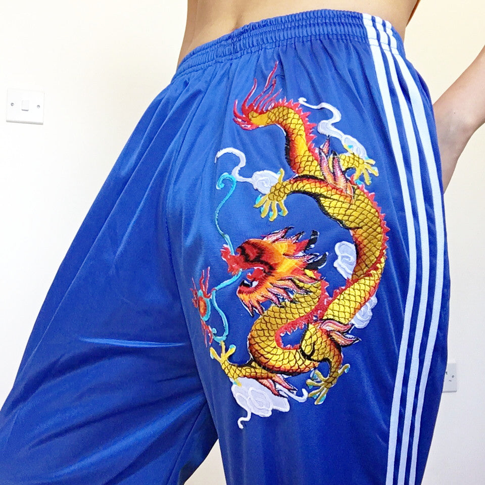 UNISEX DRAGON 3-STRIPE TRACKSUIT TROUSERS