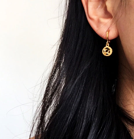 SMALL COINS EARRINGS
