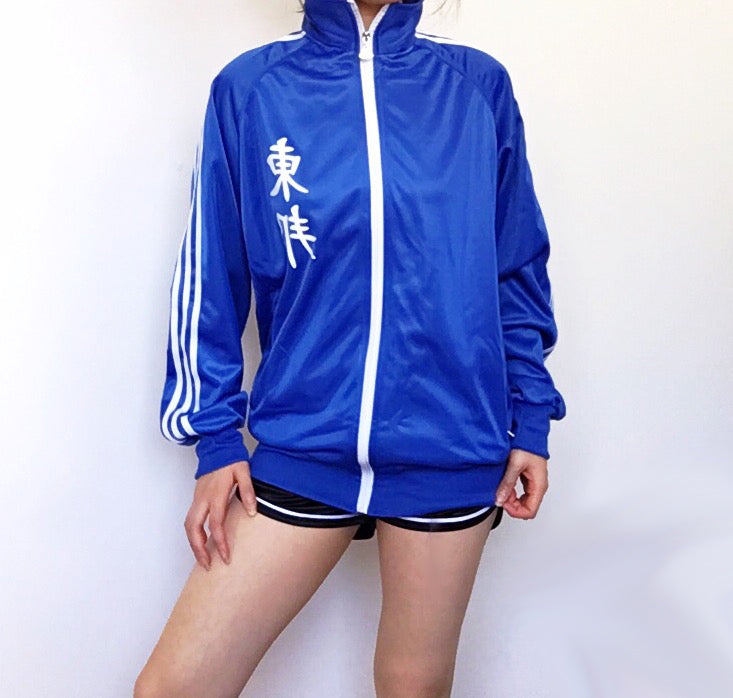 UNISEX 90s  OVERSIZED EAST TRIBAL LIGHT WEIGHT JACKET