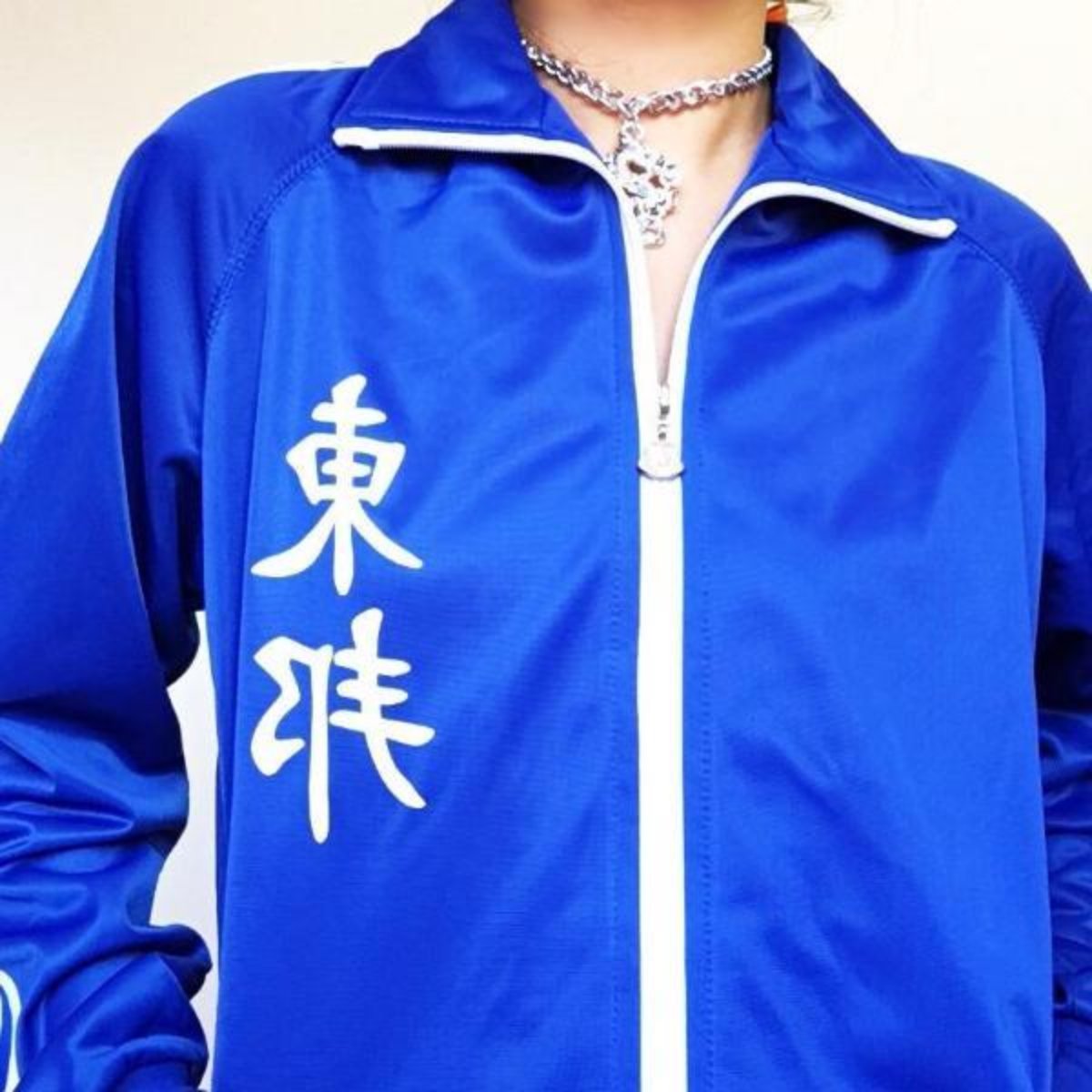 UNISEX 90s  OVERSIZED EAST TRIBAL LIGHT WEIGHT JACKET