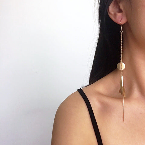 ELEGANT LONG CHAIN EARRINGS