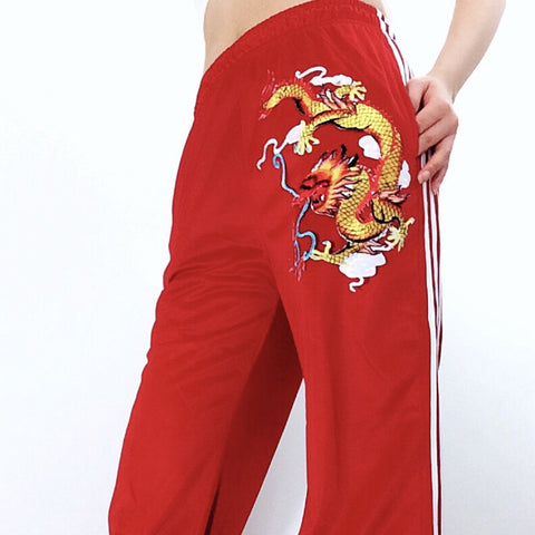 UNISEX DRAGON 3-STRIPE TRACKSUIT TROUSERS
