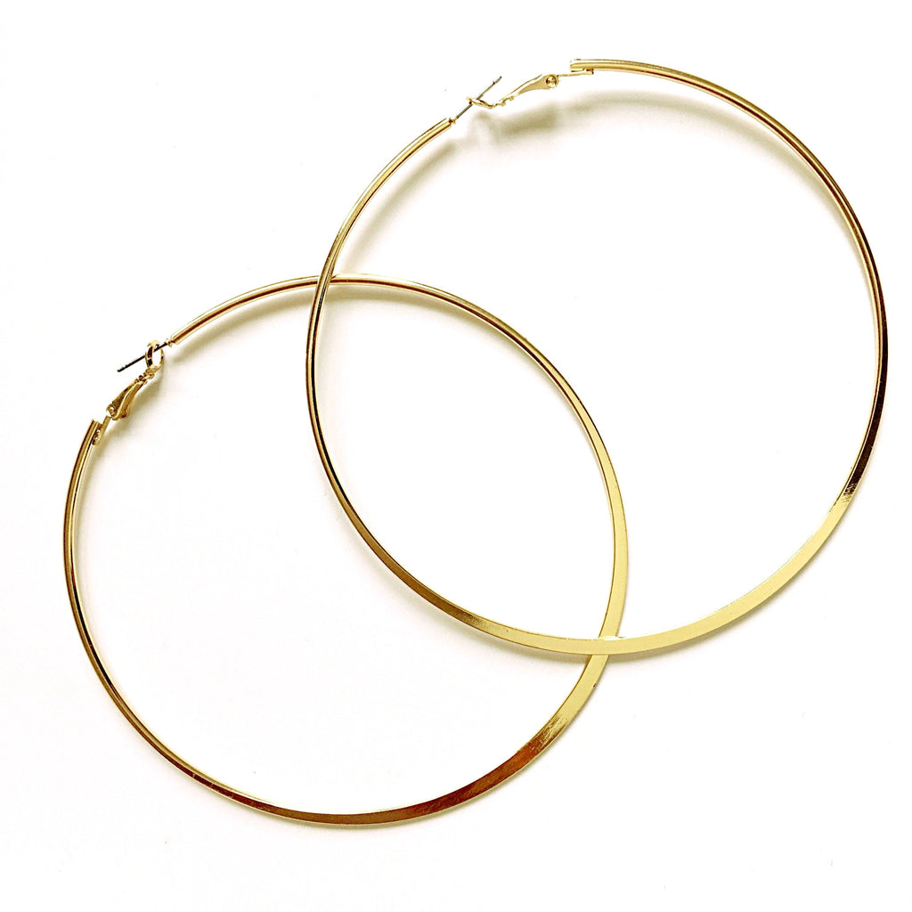 LARGE HOOP EARRINGS