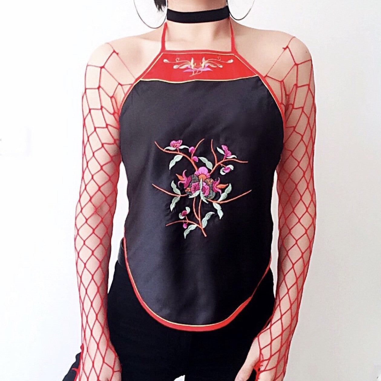 FLORAL SILKY TOP