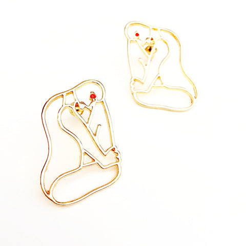 BODY ABSTRACT EARRINGS