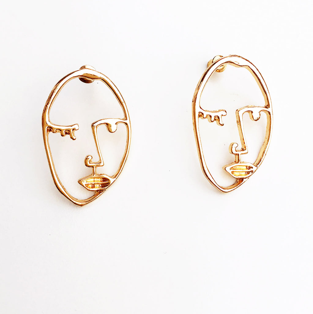 EXP ABSTRACT EARRINGS