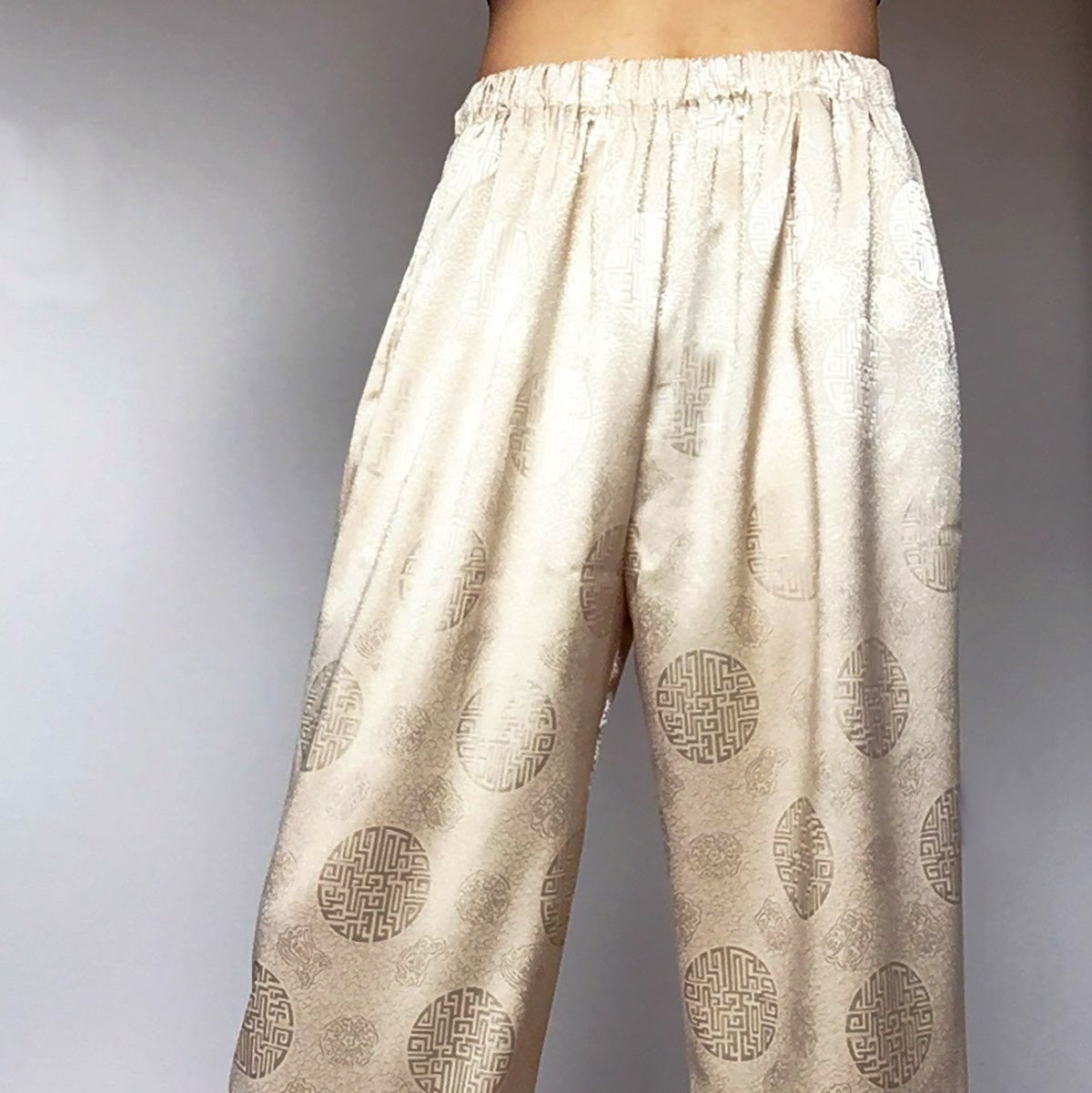 UNISEX ZEN SILK TROUSERS