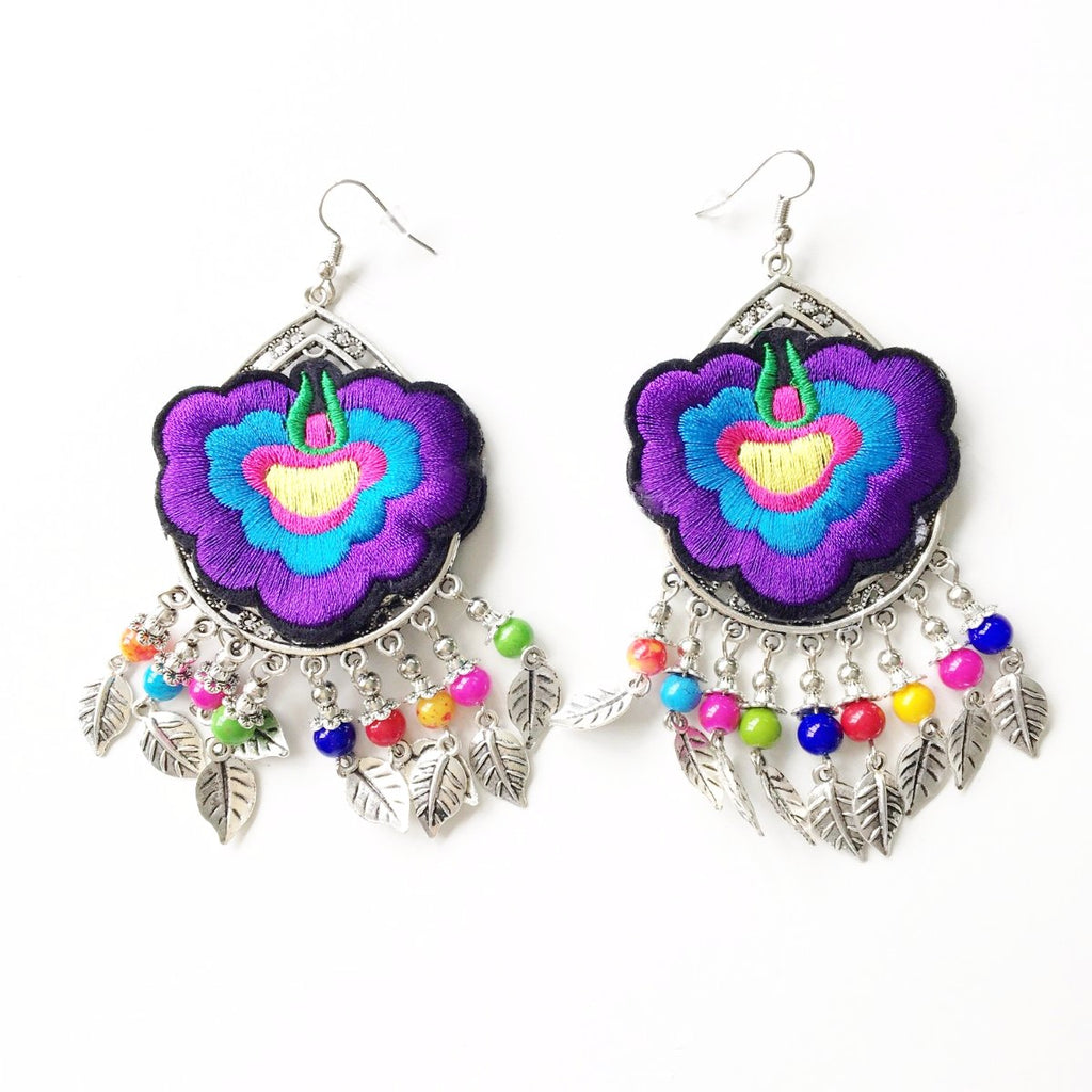 PETAL TRIBAL EARRINGS