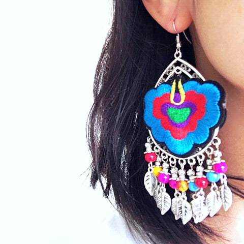 PETAL TRIBAL EARRINGS