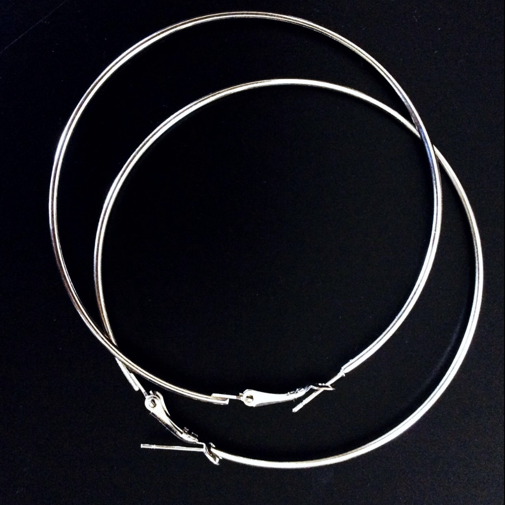 THIN HOOP EARRINGS