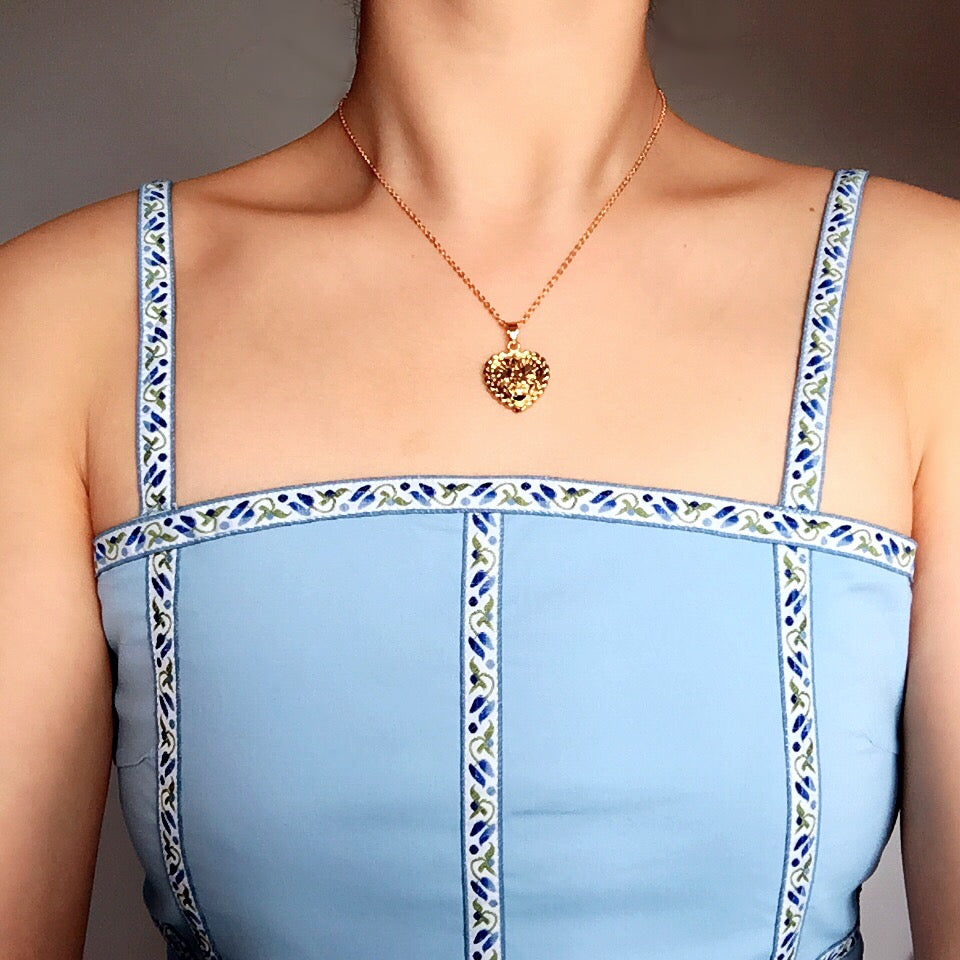 GODDESS HEART PENDANT NECKLACE