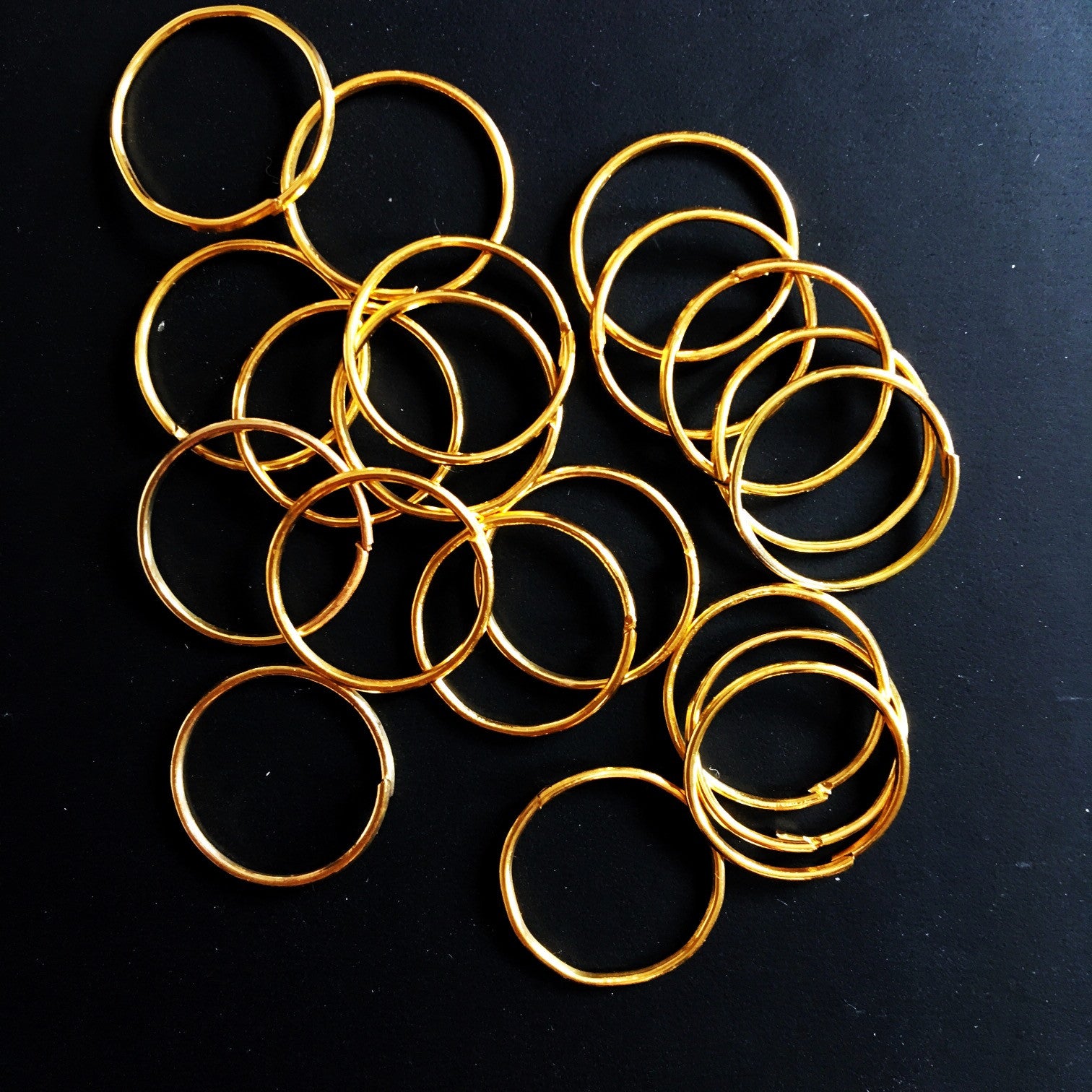 SUPER FINE HAIR RINGS