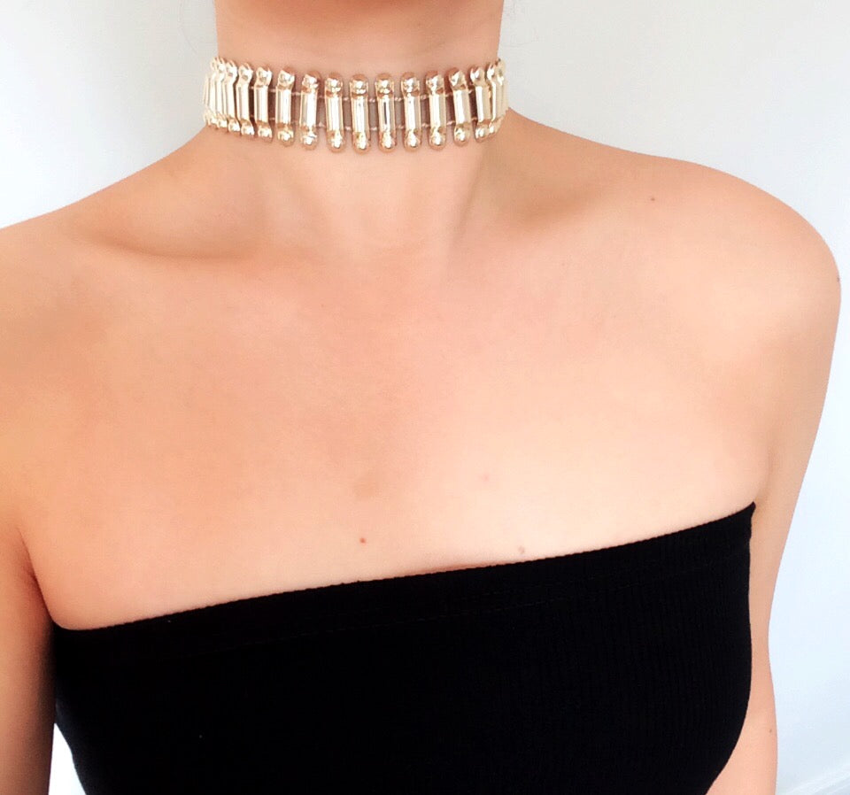 BULLET CHOKER NECKLACE