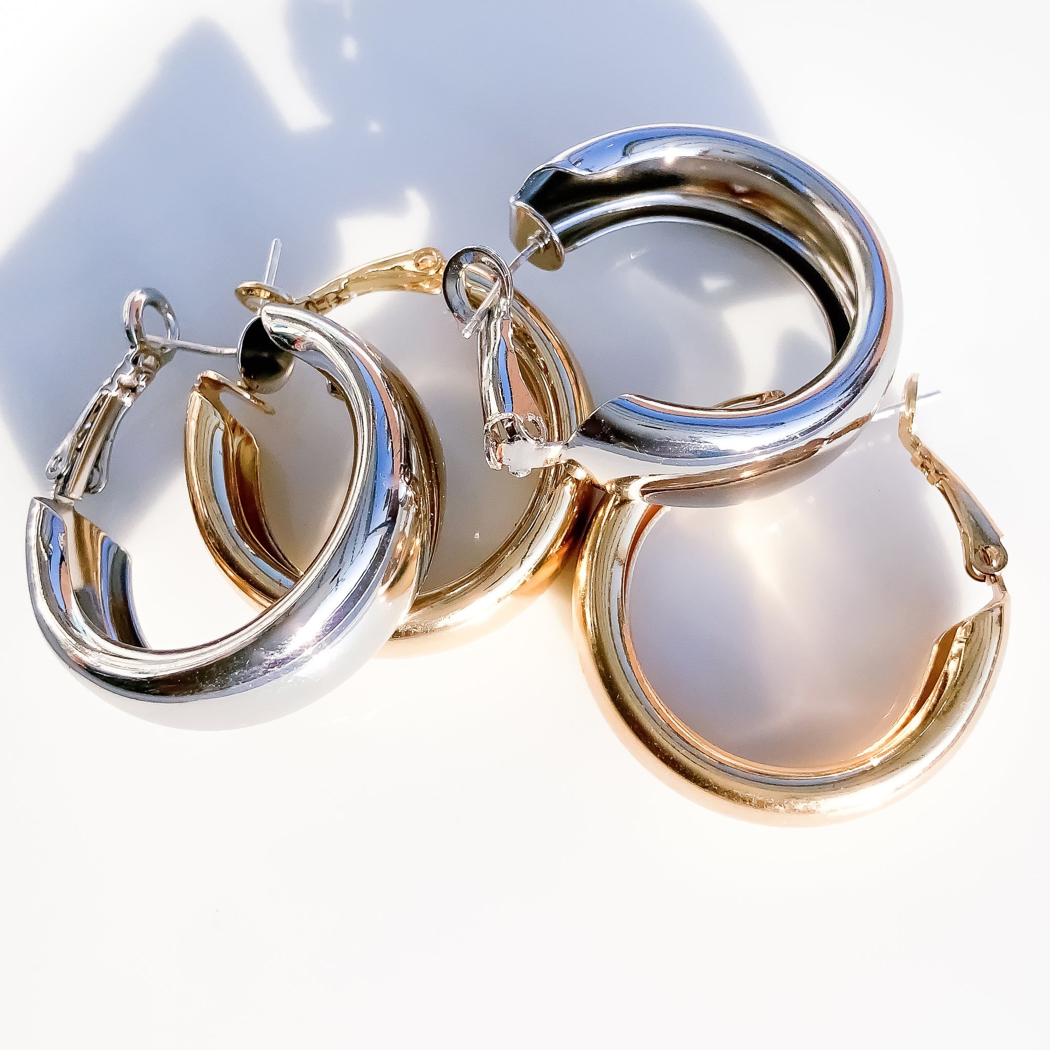 CHUNKY HOOP EARRINGS