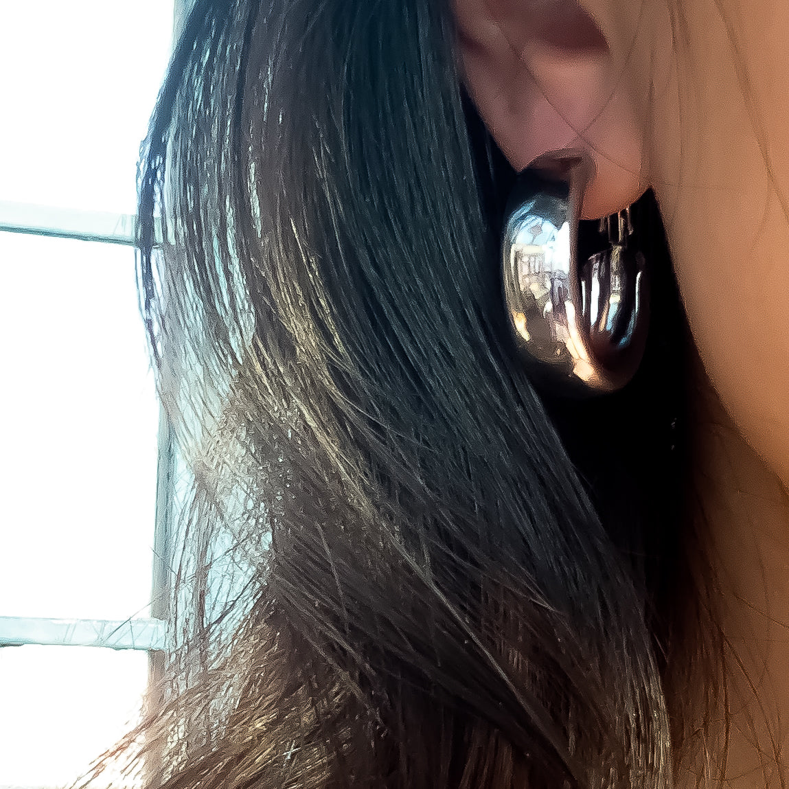 CHUNKY HOOP EARRINGS