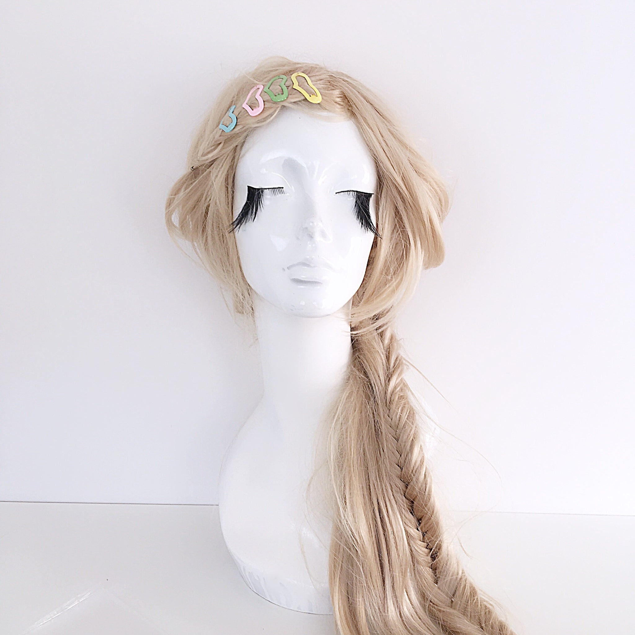 HEART PASTEL 90S Y2K HAIR CLIPS