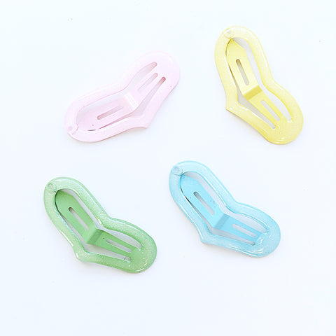 HEART PASTEL 90S Y2K HAIR CLIPS