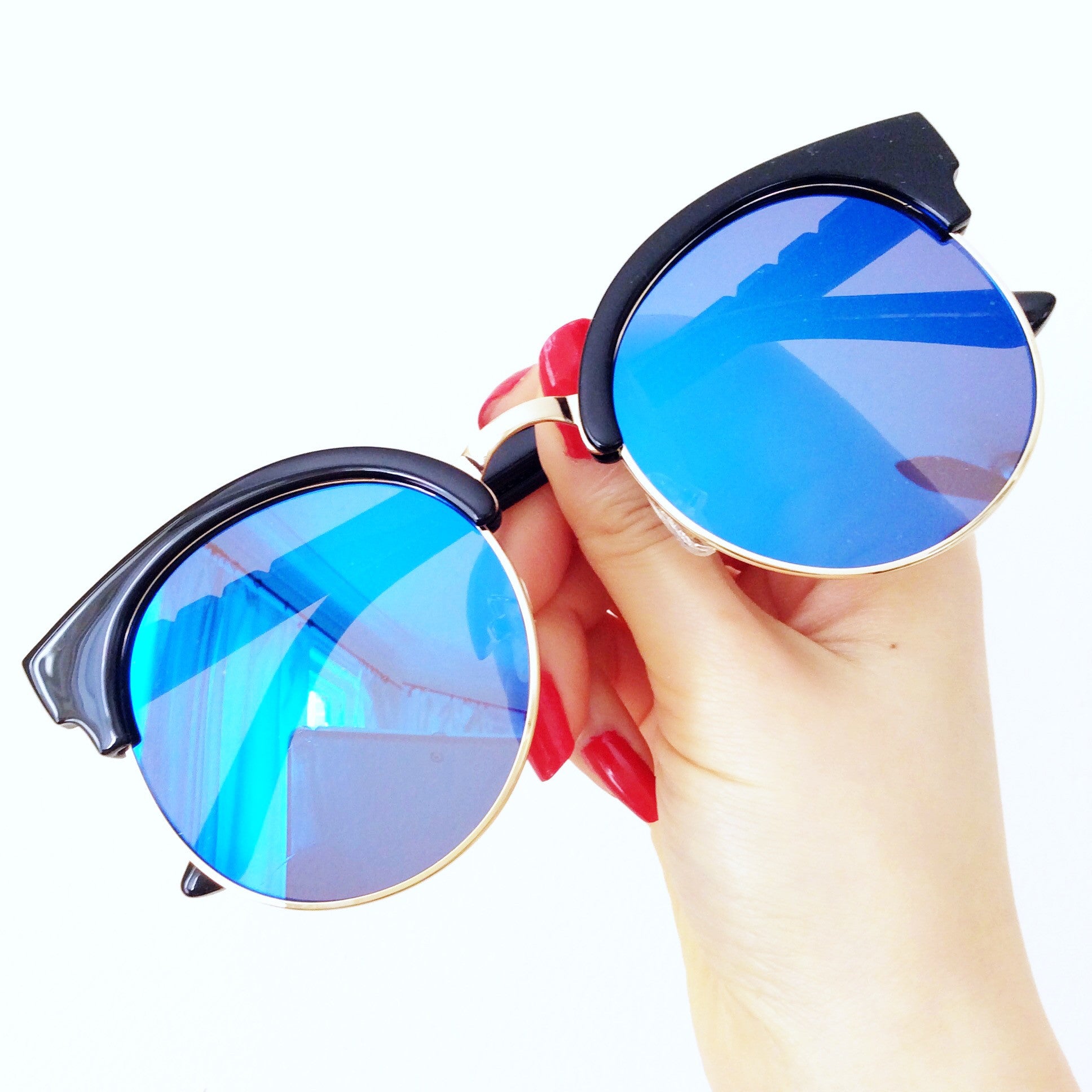UNISEX ROUND RETRO SUNGLASSES