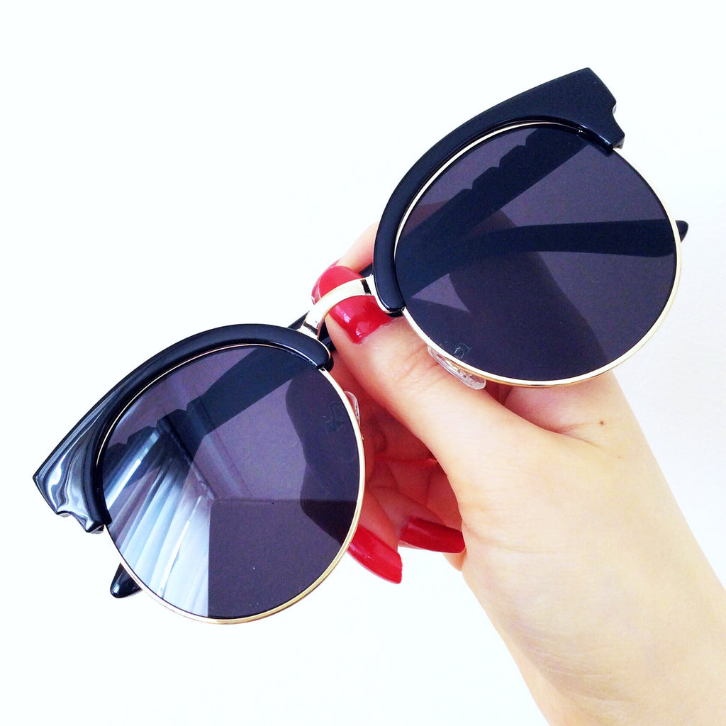 UNISEX ROUND RETRO SUNGLASSES