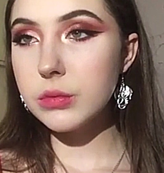 LARGE DRAGON PENDANT EARRINGS