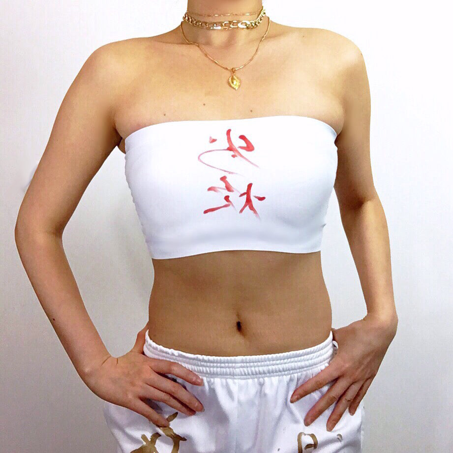 FLAME CHARACTERS LYCRA STRETCHY TUBE TOP