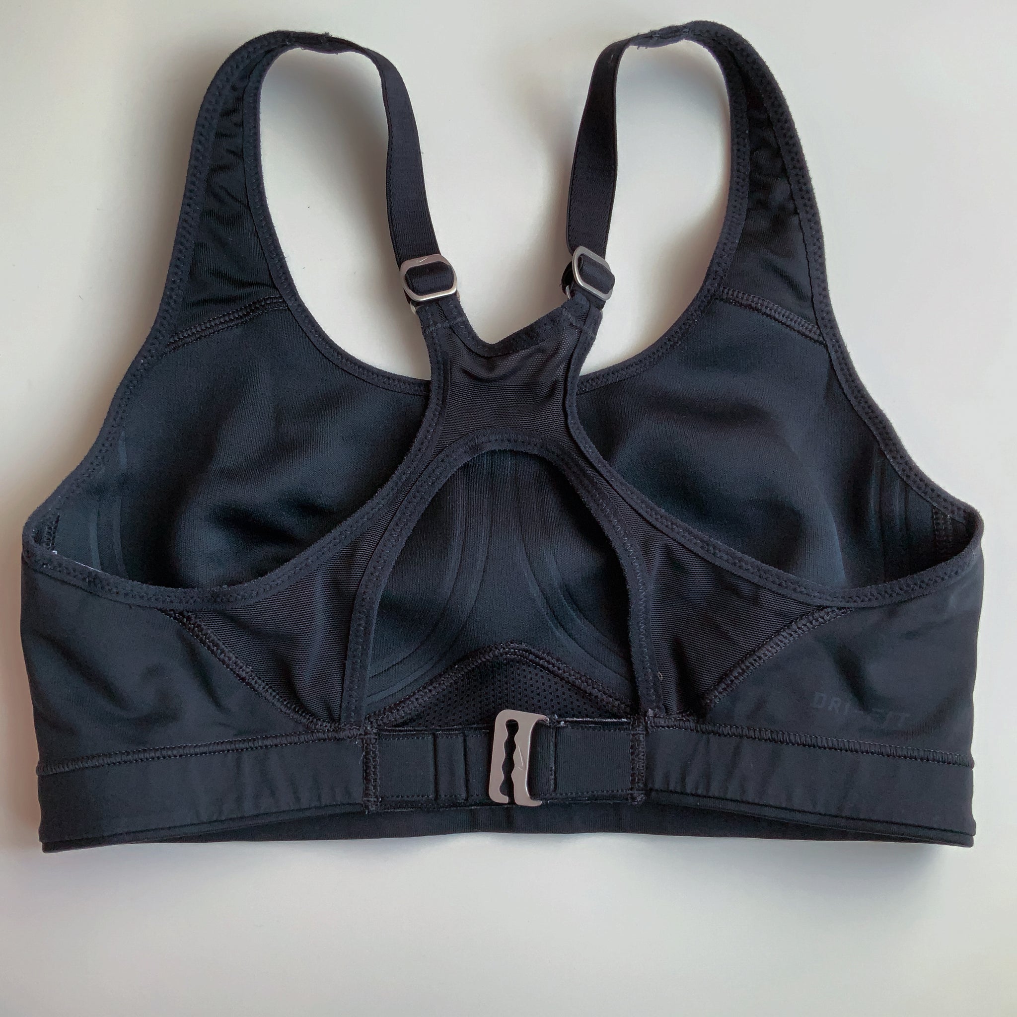 90S 00S VINTAGE NIKE BLACK SPORTS BRA