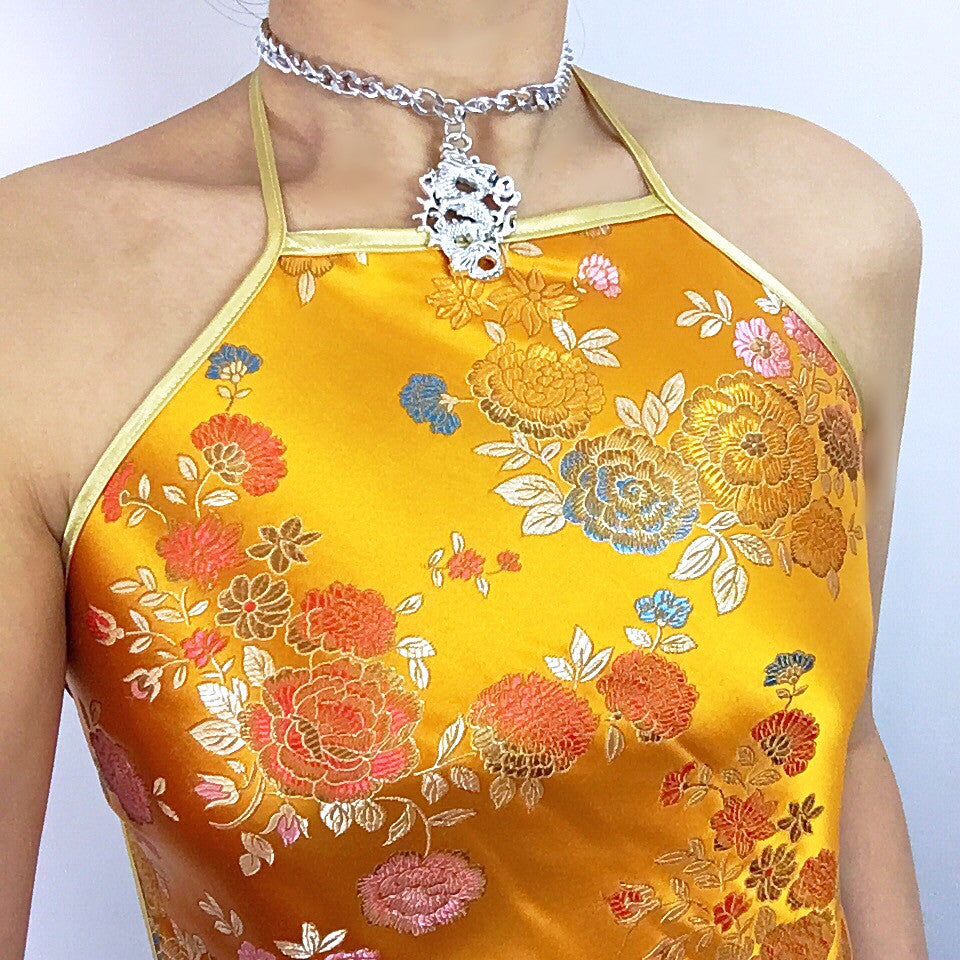 LITTLE TREE PEONY SILKY TOP