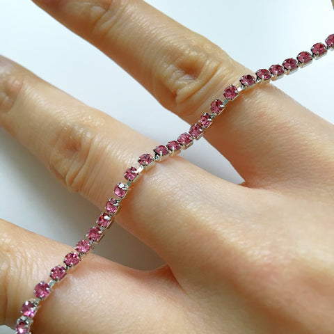 DIAMANTÉ CHOKER NECKLACE