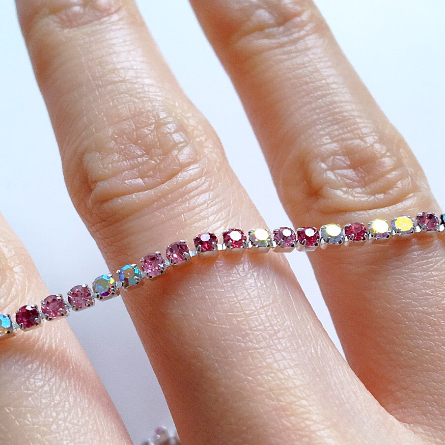 DIAMANTÉ CHOKER NECKLACE