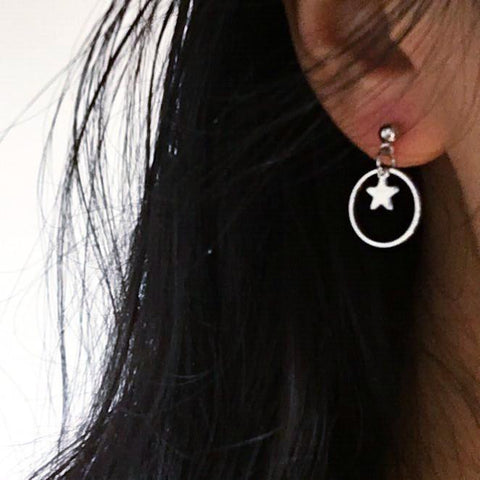 STAR RING EARRINGS