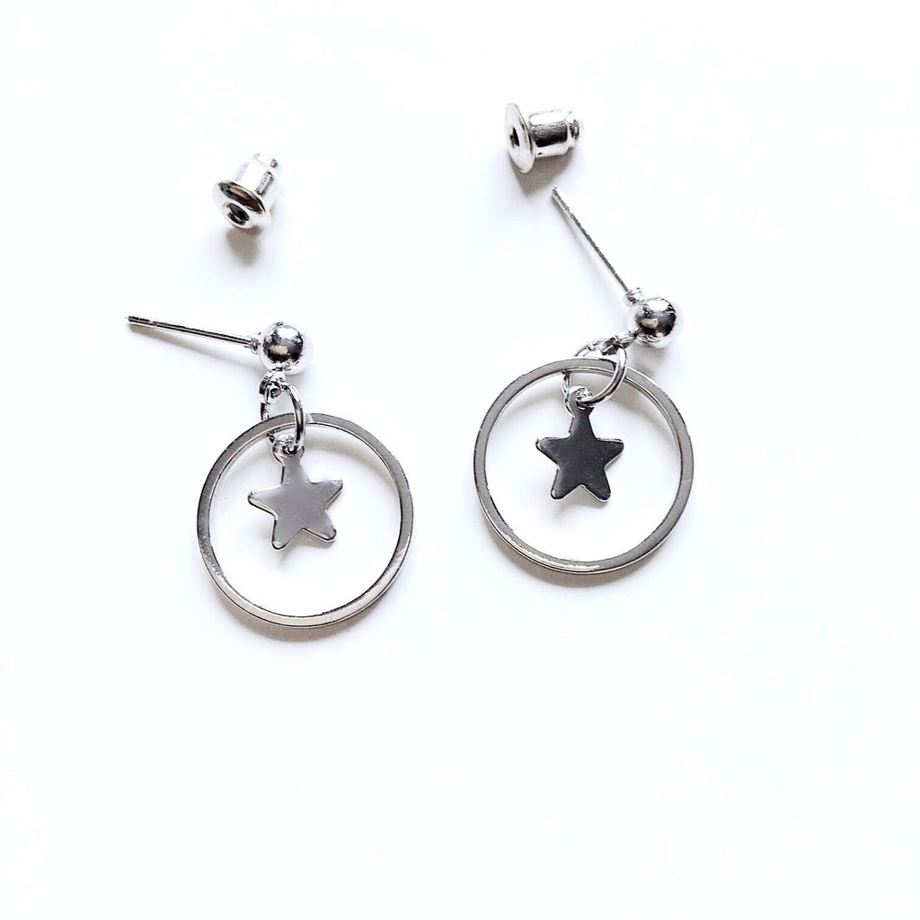 STAR RING EARRINGS