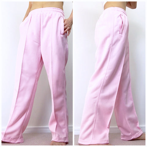 UNISEX PINK PLAIN TRACKSUIT