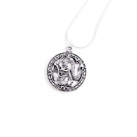DRAGON PENDANT NECKLACE