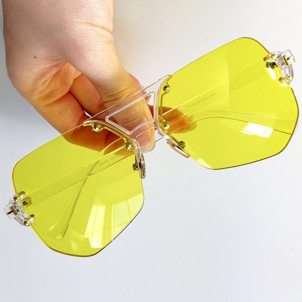 RETRO VINTAGE Y2K OVERSIZED SUNGLASSES