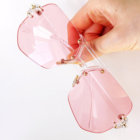 RETRO VINTAGE Y2K OVERSIZED SUNGLASSES
