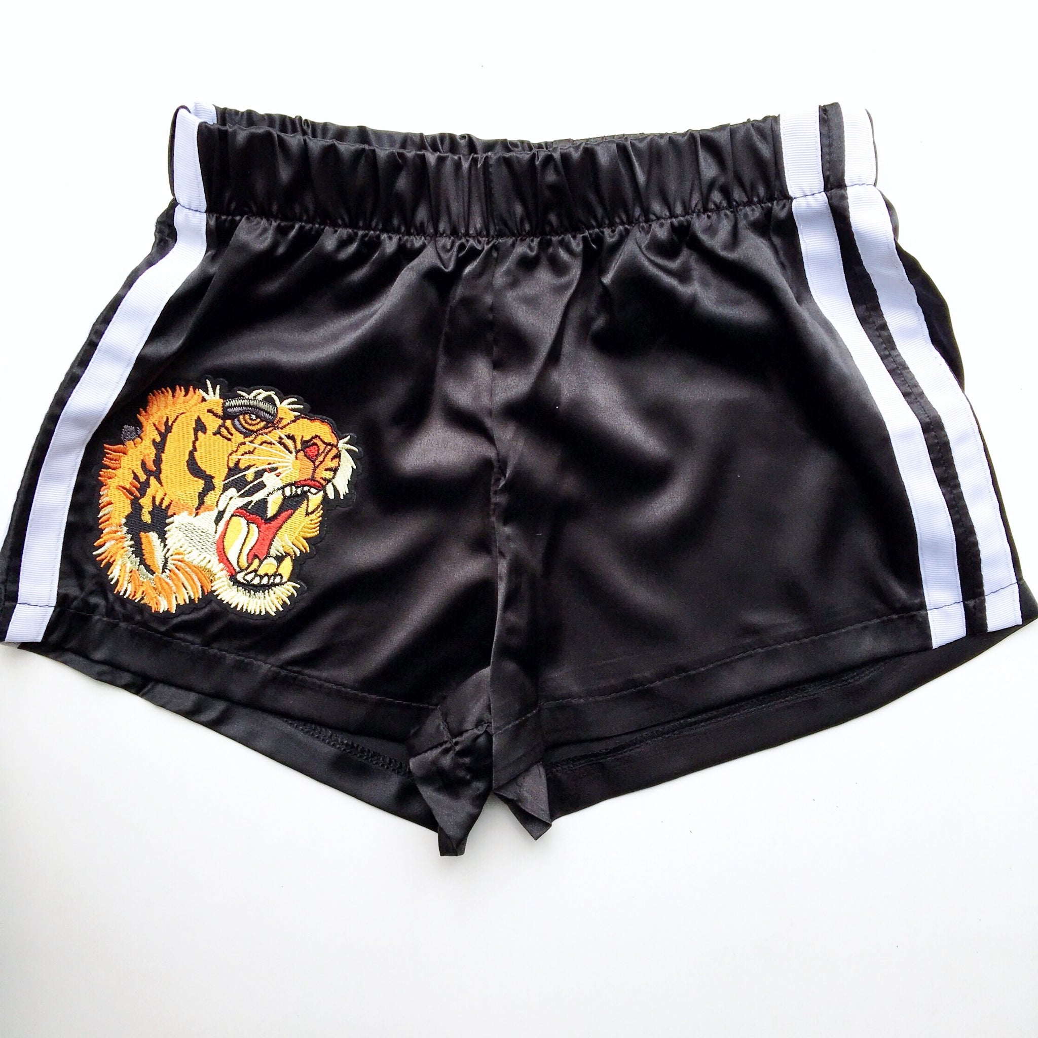 TIGER SILKY SPORTY SHORTS