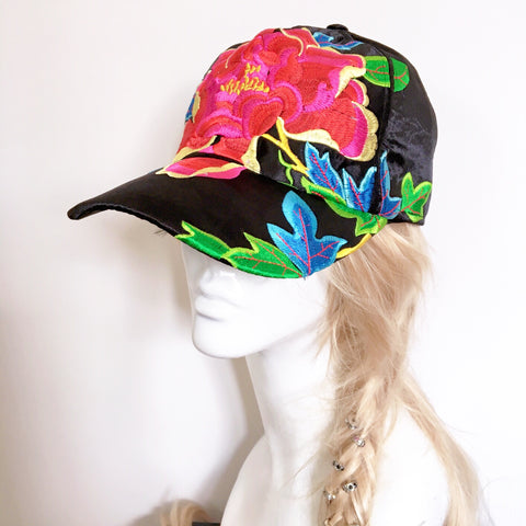 FLORAL CAP HAT