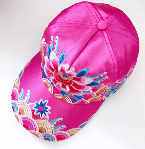 WAVES FLORAL CAP HAT