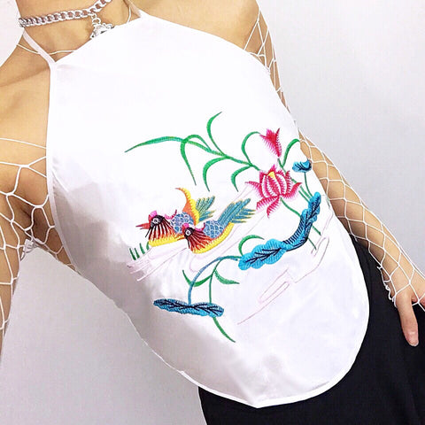 LOVE BIRD SILKY TOP