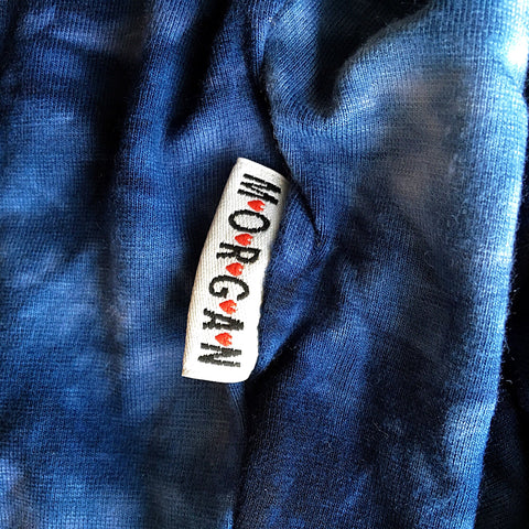 VINTAGE 90s MORGAN DE TOI TIE DYE SHORT VEST TOP