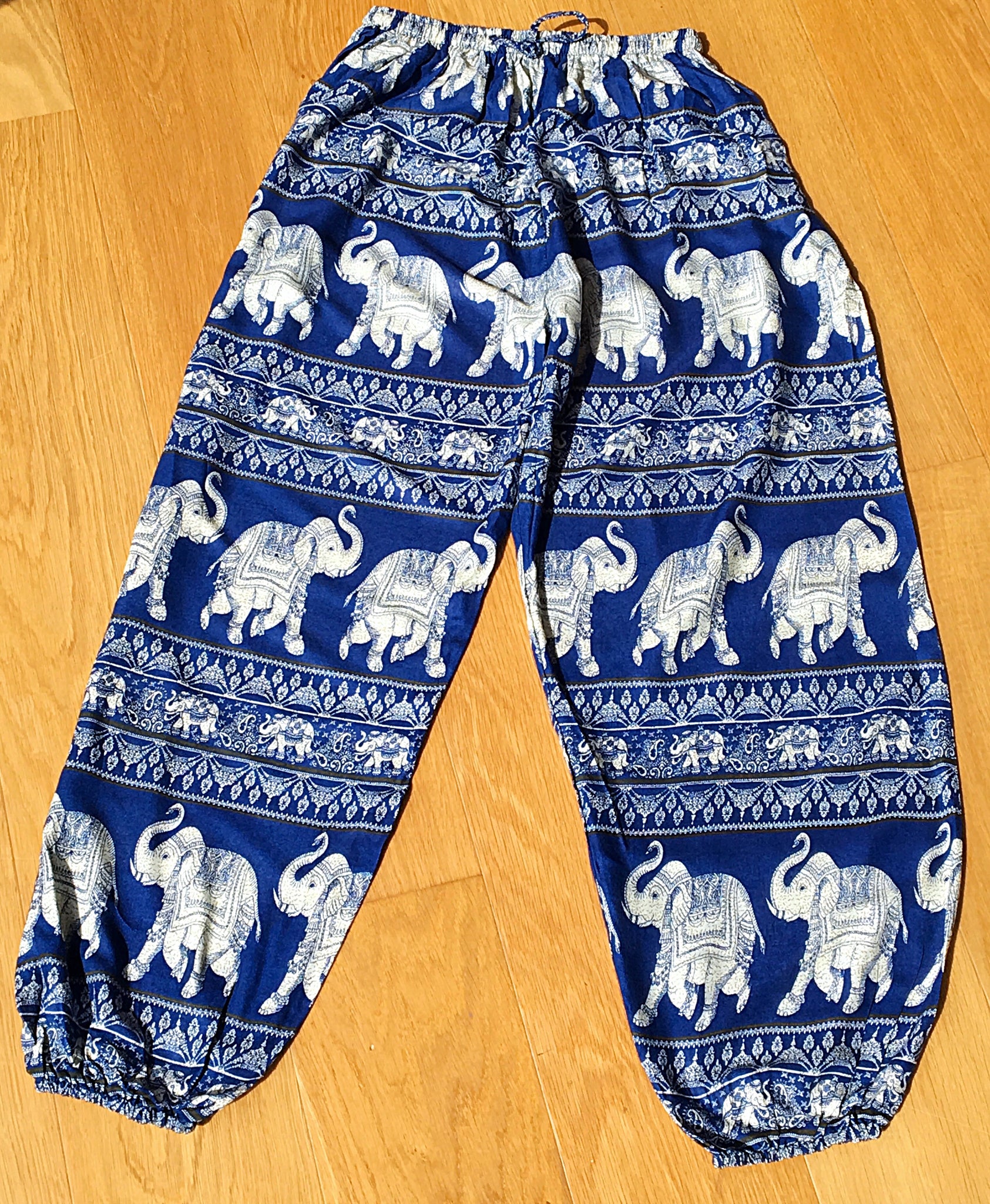 UNISEX TRIBAL ELEPHANT TROUSERS PANTS